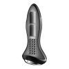 Satisfyer Plug Vibrator Rotation Plug 1 Connect App (Black) - wibrujący korek analny (czarny)