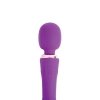 Purple clitoral and G-spot vibrator