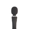 Black clitoral and G-spot vibrator