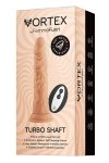 FEMMEFUNN WIRELESS TURBO SHAFT NUDE - dildo z wibracjami (cielisty)