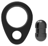 Dream Toys RAMROD COCKRING SINGLE WEIGHT - pierścień z odważnikiem (czarny)