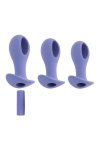 Evolved Hole Punch Plug Set - zestaw korków analnych (fioletowy)