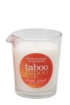 Taboo Świeca/krem-Peche Sucre Bougie Massage 60 gr - świeca do masażu (przezroczysty)