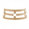 Bijoux Indiscrets MAZE Wide Belt - pas skóropodobny (brązowy)
