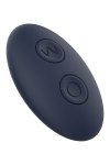 Dream Toys StarTroopers Venus Rotating Anal Plug with Remote - korek analny z wibracjami (granatowy)