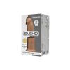 Silexd Silikonowe Dildo Model 2 19 cm Carmel - dildo (cielisty)