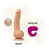 Gvibe Greal Mini Flesh - wibrujące dildo z przyssawką (cieliste)