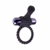 Wibrujący pierścień Pipedream Fantasy C-Ringz Vibrating Silicone Super Ring - korek analny (czarny)