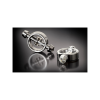 Metal Worx Pierścienie na Sutki Magnetic Nipple Clamps - zaciski na sutki (srebrny)