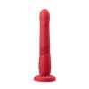 Lovense Gravity - pulsujące i wibrujące dildo z aplikacją (czerwony)