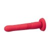 Lovense Gravity - pulsujące i wibrujące dildo z aplikacją (czerwony)