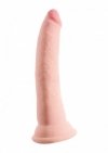 King Cock dildo - Plus 7'' Triple Density Cock sztuczny penis (cielisty)