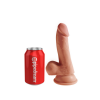 King Cock Dildo Plus 6.5 Triple Density Cock with Balls Tan - dildo (cielisty)