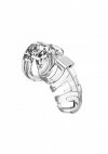 ManCage Model 02 Chastity 3.5'' Cock Cage - męski pas cnoty (przezroczysty)