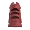 ManCage Model 28 Ultra Soft Silicone Chastity Cage Red (czerwony)