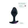 Mystim Rocking Force Buttplug S - korek analny do elektrostymulacji (czarny)