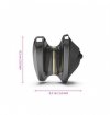 Mystim Heart's Desire eStim Lay-on Vibrator Black - masażer łechtaczki (czarny)
