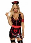 Leg Avenue przebranie pielęgniarki Vinyl Naughty Nurse Dress XS