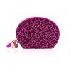 Rianne S Essentials Lovely Leopard Mini - Mini Wibrator Różdżka (głęboki fiolet)