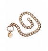 Taboom Dona Statement Collar and leash - smycz z obrożą  (złoty)