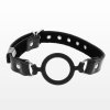 Taboom Open Ring Gag - knebel (czarny)
