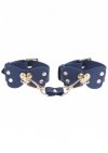 Taboom kajdanki na kostki Silicone Ankle Cuff Set - kajdanki (czarny)