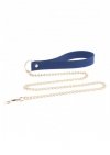 Taboom obróżka ze smyczą Silicone Collar and Leash - obroża i smycz (czarny/złoty)