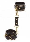 Taboom kajdanki na kostki Vogue Studded Ankle Cuffs Set - wiązanie (czarny)