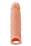 Dream Toys Realstuff Extender With Ball Strap 6.5 - nakładka na penisa (cielisty)