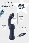 Dream Toys StarTroopers Shuttle Strong P-Spot Vibrator - masażer prostaty (granatowy)