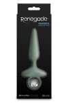 NS Novelties Renegade Maverick Sage - korek analny z wibracjami (zielony