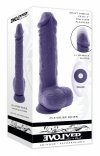Evolved Pleasure Rider - dildo z wibracjami (fioletowy)