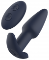 Dream Toys StarTroopers Pluto Remote Vibrating Anal Plug - korek analny (granatowy)