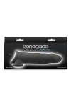 NS Novelties Renegade Annex Thin Black - nakładka na penisa (czarny)