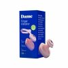 Dame Fin 2.0 Finger Vibrator Quartz - wibrator na palec (różowy)