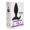 Lovense korek analny z wibracjami - Hush 38 mm (czarny)