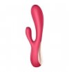 Satisfyer Mono Flex Red incl. Bluetooth and App - wibrator króliczek (czerwony)