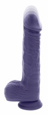 Evolved Pleasure Rider - dildo z wibracjami (fioletowy)