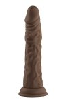 FEMMEFUNN WIRELESS TURBO SHAFT BROWN- wibrujące dildo z pilotem (brązowy)