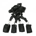 Sportsheets - Under the Bed Restraint System - zestaw do krępowanie (czarny)