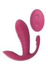 Dream Toys ESSENTIALS TRIPLE PLEASURE VIBE PINK - wibrator na pilota (różowy)