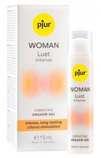 pjur WOMAN Lust Intense, 15 ml - Vibrating Orgasm Gel 