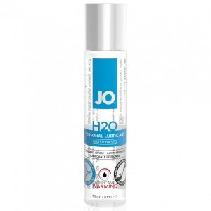 System JO H2O Lubricant Warming 30 ml - rozgrzewający lubrykant na bazie wody 	
