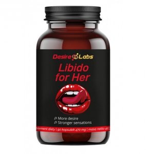 Desire Labs Libido for Her 90 kapsułek na poprawę libido u kobiet 
