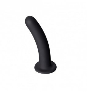 Upko Silicone Dildo Small - sztuczny penis z przyssawką (czarny)