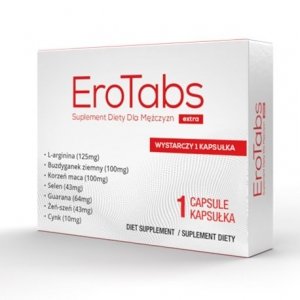 EroTabs Extra 1 kapsułka na silniejszy orgazm u mężczyzn 