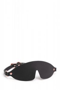 NS Novelties BONDAGE COUTURE BLIND FOLD BLACK - opaska na oczy (czarna)
