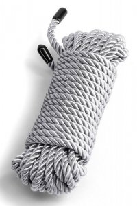 Ns Novelties BOUND ROPE SILVER - sznur do krępowania (srebrny)