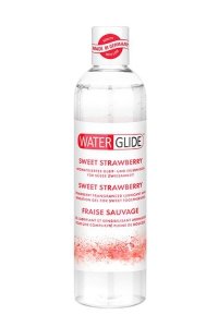 WATERGLIDE 300 ML SWEET STRAWBERRY - lubrykant smakowy na bazie wody (słodka truskawka)