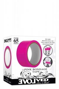 EVOLVED PINK BONDAGE TAPE 20M - taśma do krępowania (różowy)